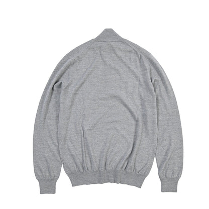 26-27AW TAGLIATORE “HOCHE” ヴァージンウール100% ハーフジップニットセーター