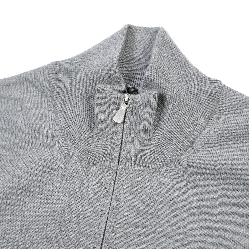 26-27AW TAGLIATORE “HOCHE” ヴァージンウール100% ハーフジップニットセーター