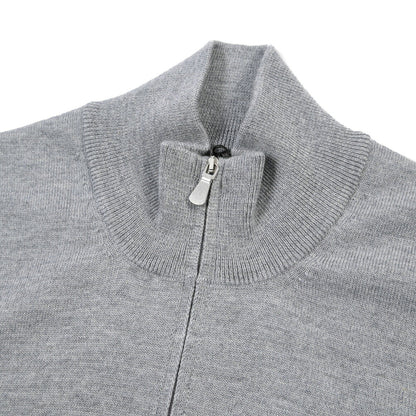 26-27AW TAGLIATORE “HOCHE” ヴァージンウール100% ハーフジップニットセーター