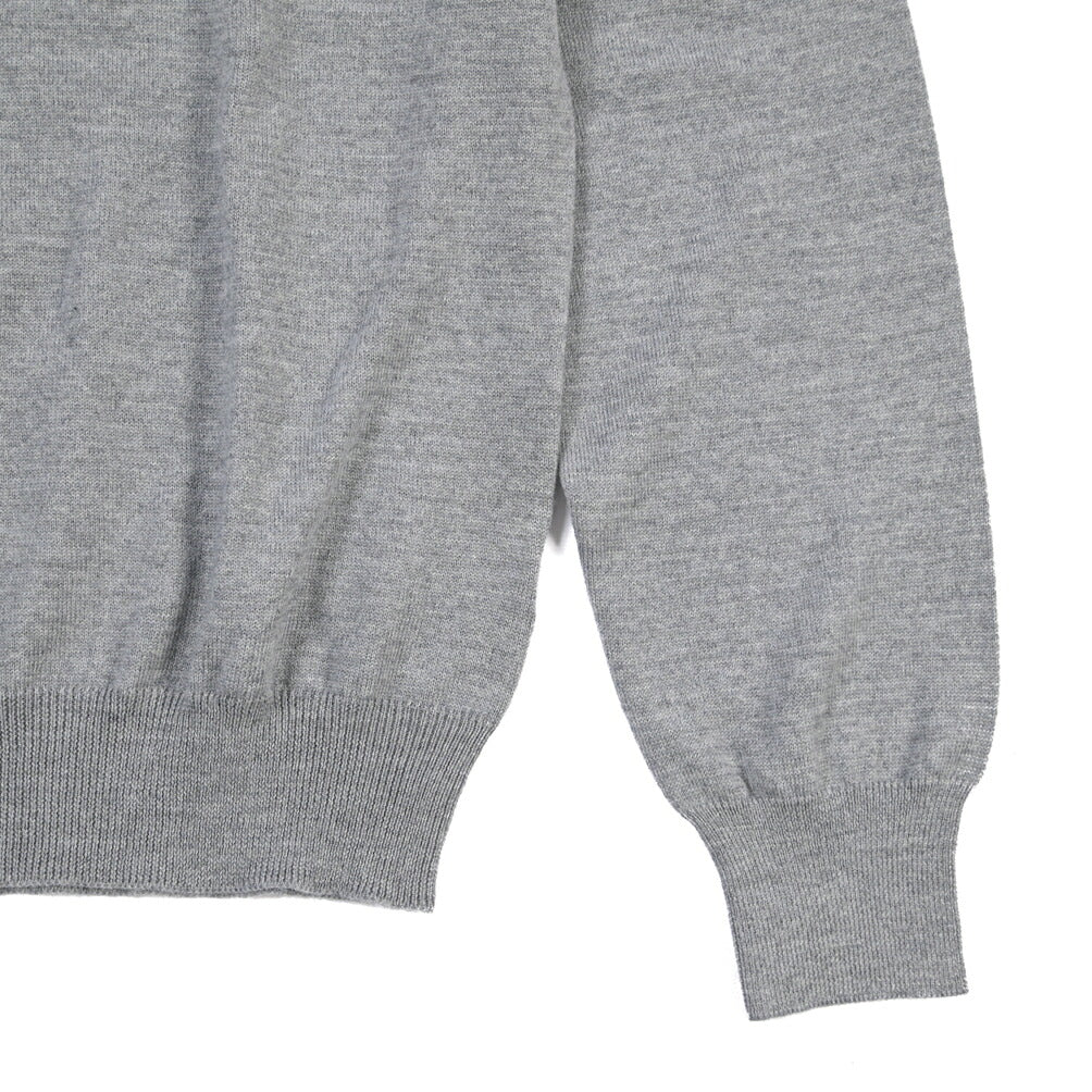 26-27AW TAGLIATORE “HOCHE” ヴァージンウール100% ハーフジップニットセーター