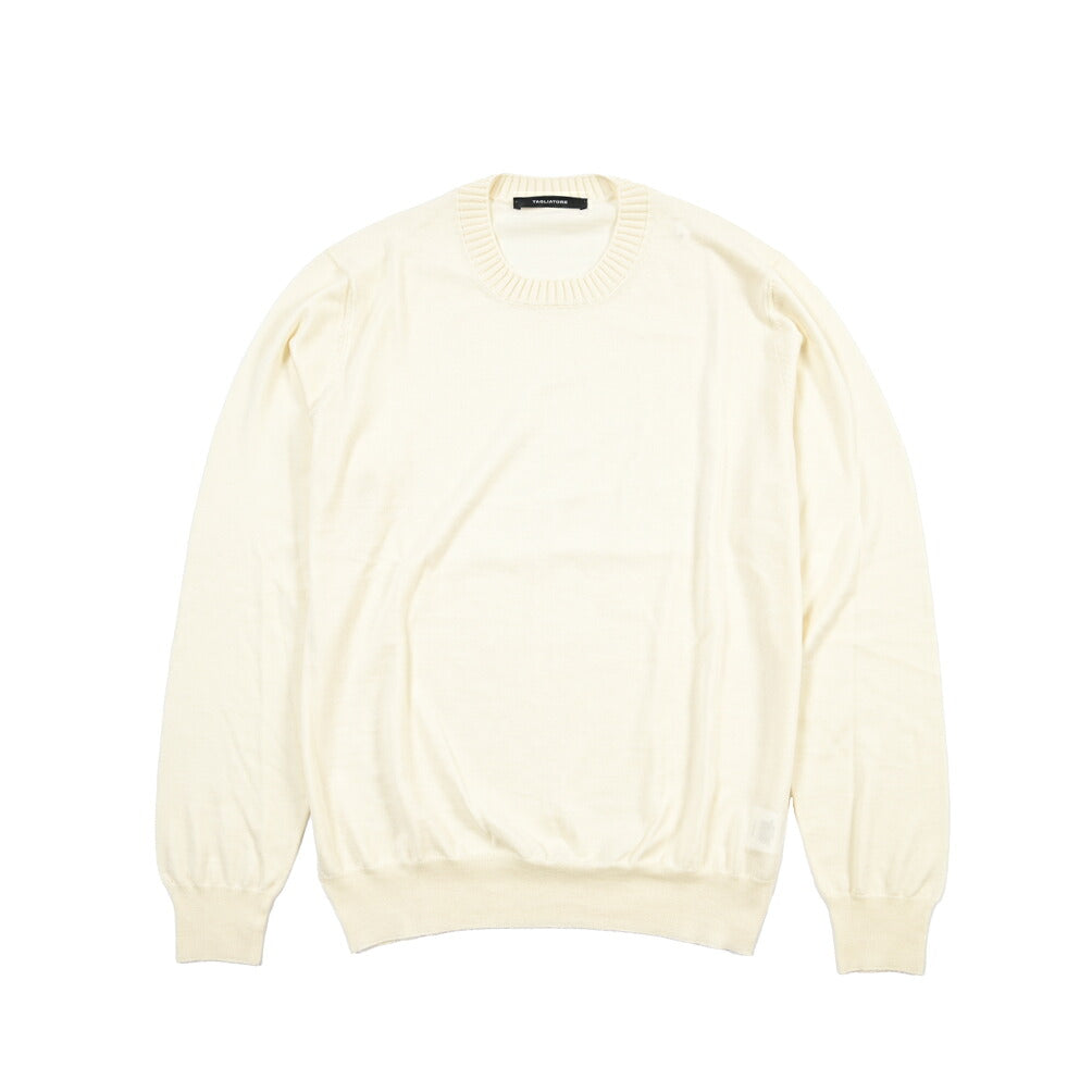 26-27AW TAGLIATORE “HERMANN” ヴァージンウール100% ハイゲージニットセーター