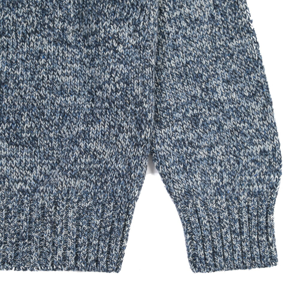 26-27AW TAGLIATORE “STOTEN” シルク混ウール ローゲージメランジニットカーディガン