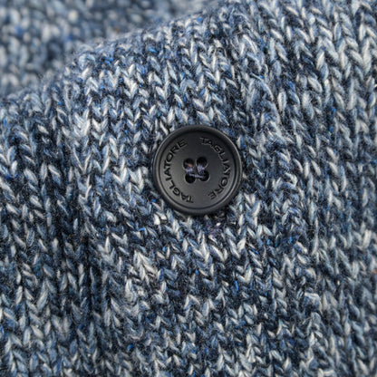 26-27AW TAGLIATORE “STOTEN” シルク混ウール ローゲージメランジニットカーディガン