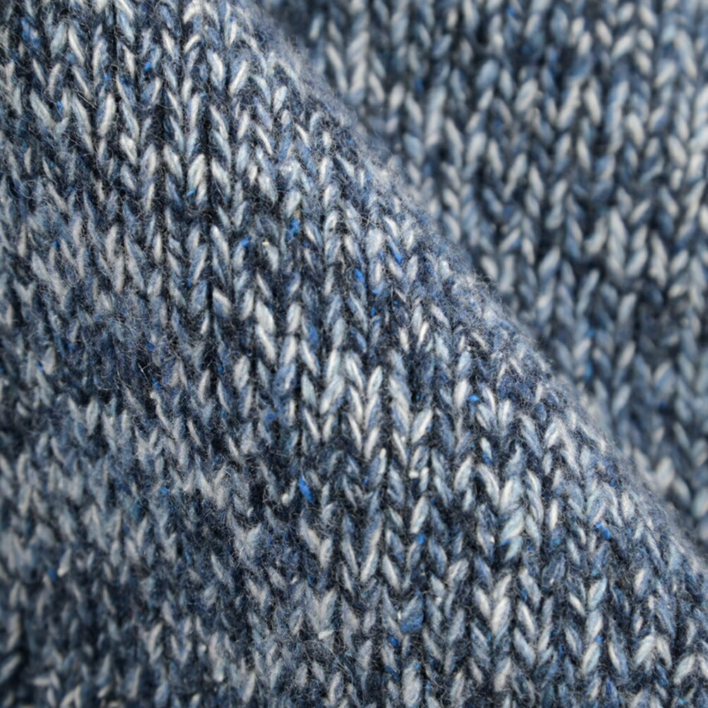 26-27AW TAGLIATORE “STOTEN” シルク混ウール ローゲージメランジニットカーディガン