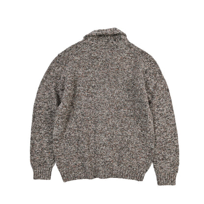 26-27AW TAGLIATORE “ROMME” シルク混ウール ローゲージショールカラーニットカーディガン