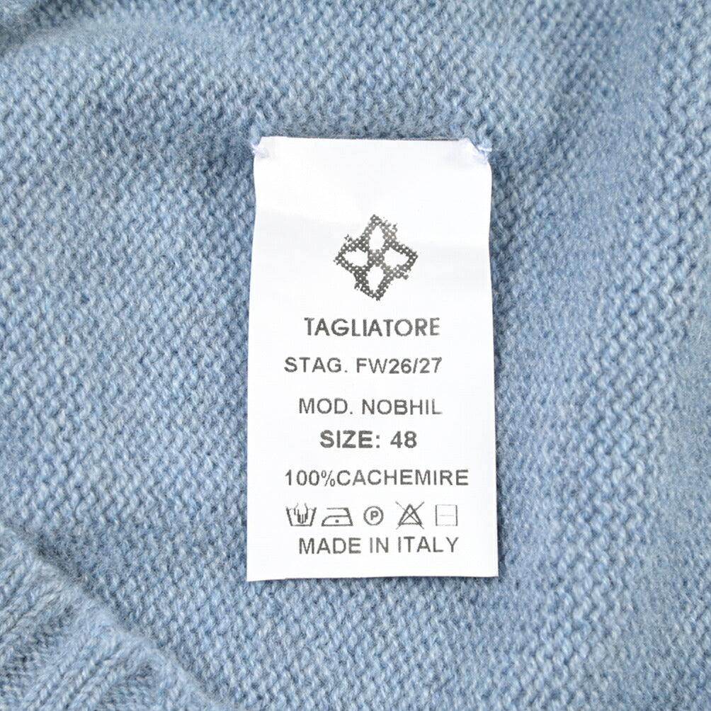 26-27AW TAGLIATORE “NOBHIL” カシミヤ100% ミドルゲージニットセーター