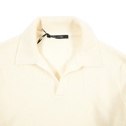 26-27AW TAGLIATORE “ZAYN” ヴァージンウール100% ミドルゲージニットポロ