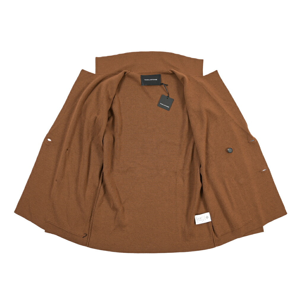 26-27AW TAGLIATORE “WILLOW” エクストラファインメリノウール100% 4Bダブルニットジャケット