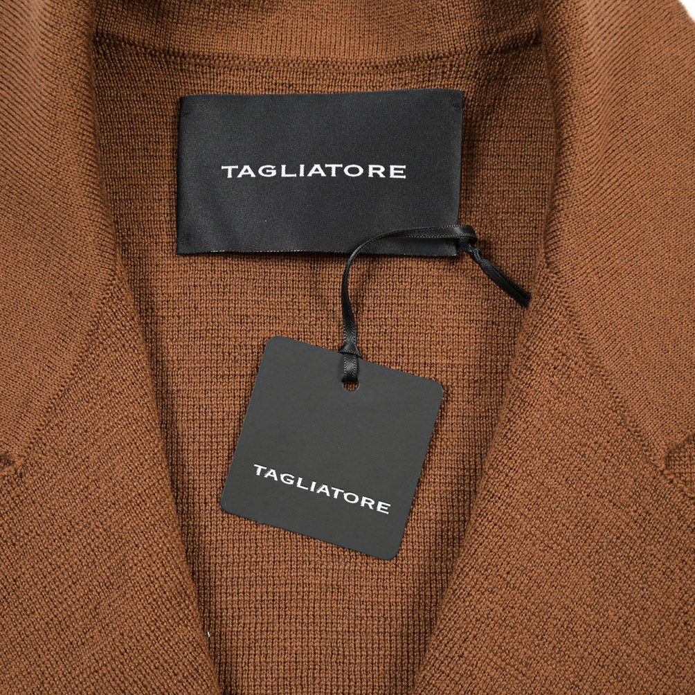 26-27AW TAGLIATORE “WILLOW” エクストラファインメリノウール100% 4Bダブルニットジャケット