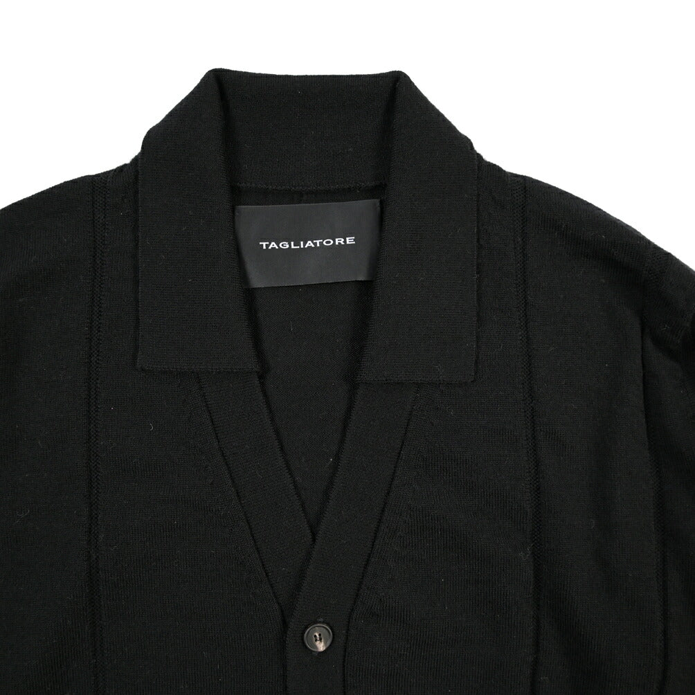 26-27AW TAGLIATORE “HORUS” エクストラファインメリノウール100% ニットカーディガン