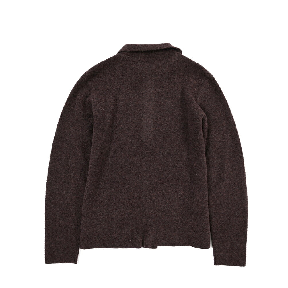 26-27AW TAGLIATORE “STOR” コットン混ウール ミドルゲージニットカーディガン