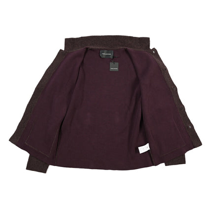 26-27AW TAGLIATORE “STOR” コットン混ウール ミドルゲージニットカーディガン
