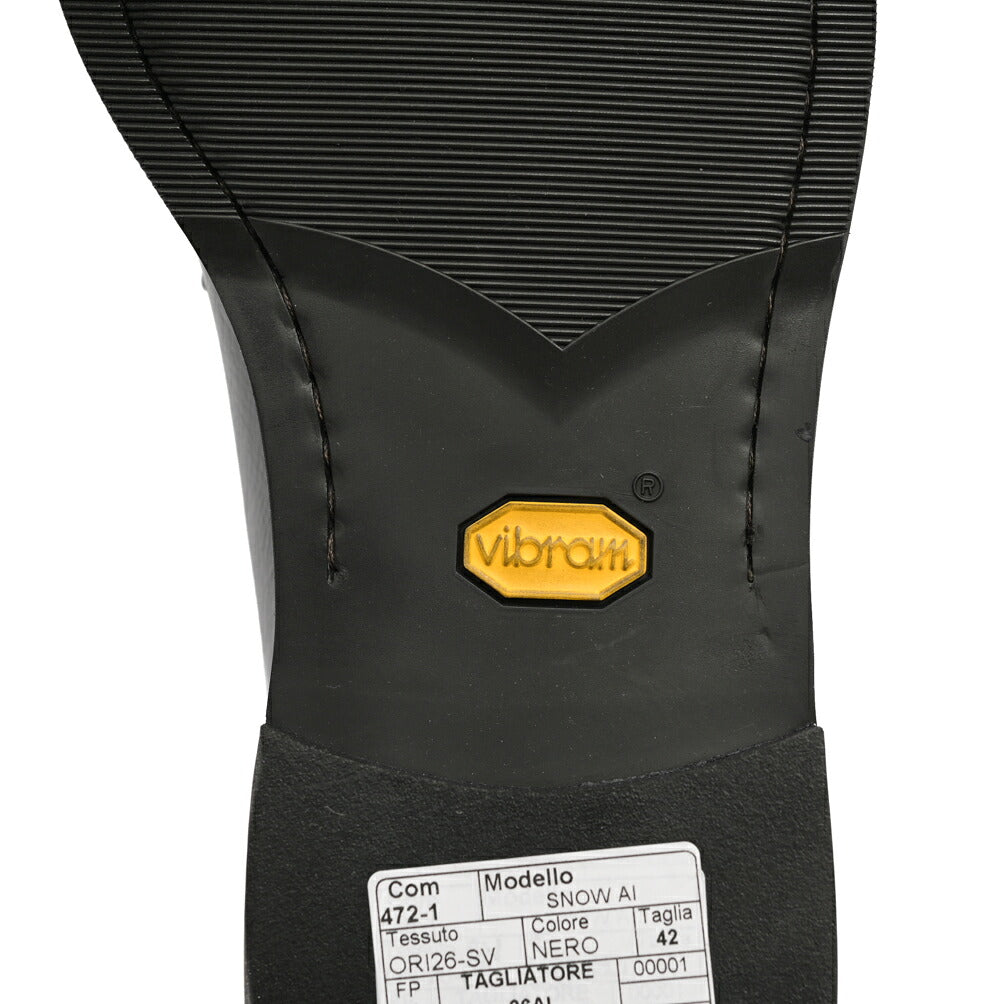 26-27AW TAGLIATORE カーフレザー100% Vibramソールダービーシューズ / SNOW
