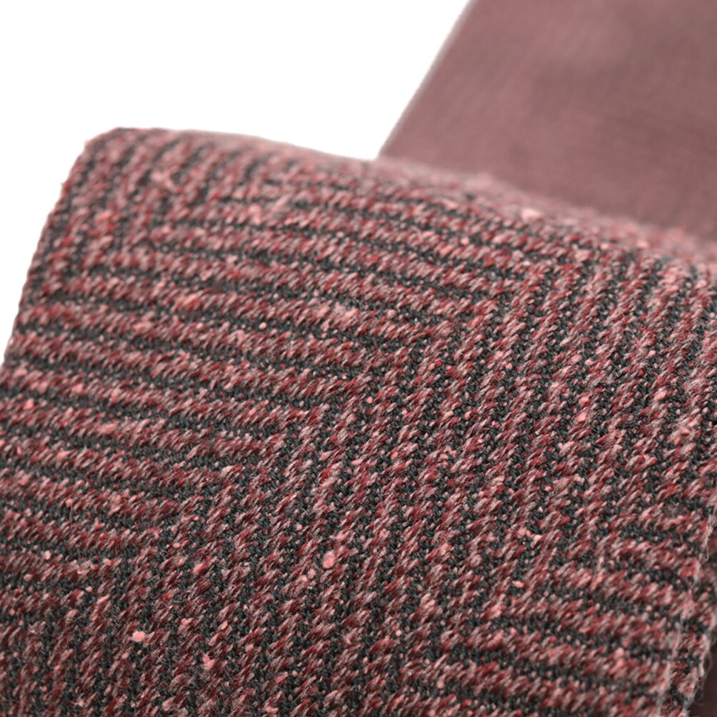 26-27AW TAGLIATORE シルク混ウール ヘリンボーン柄ネクタイ