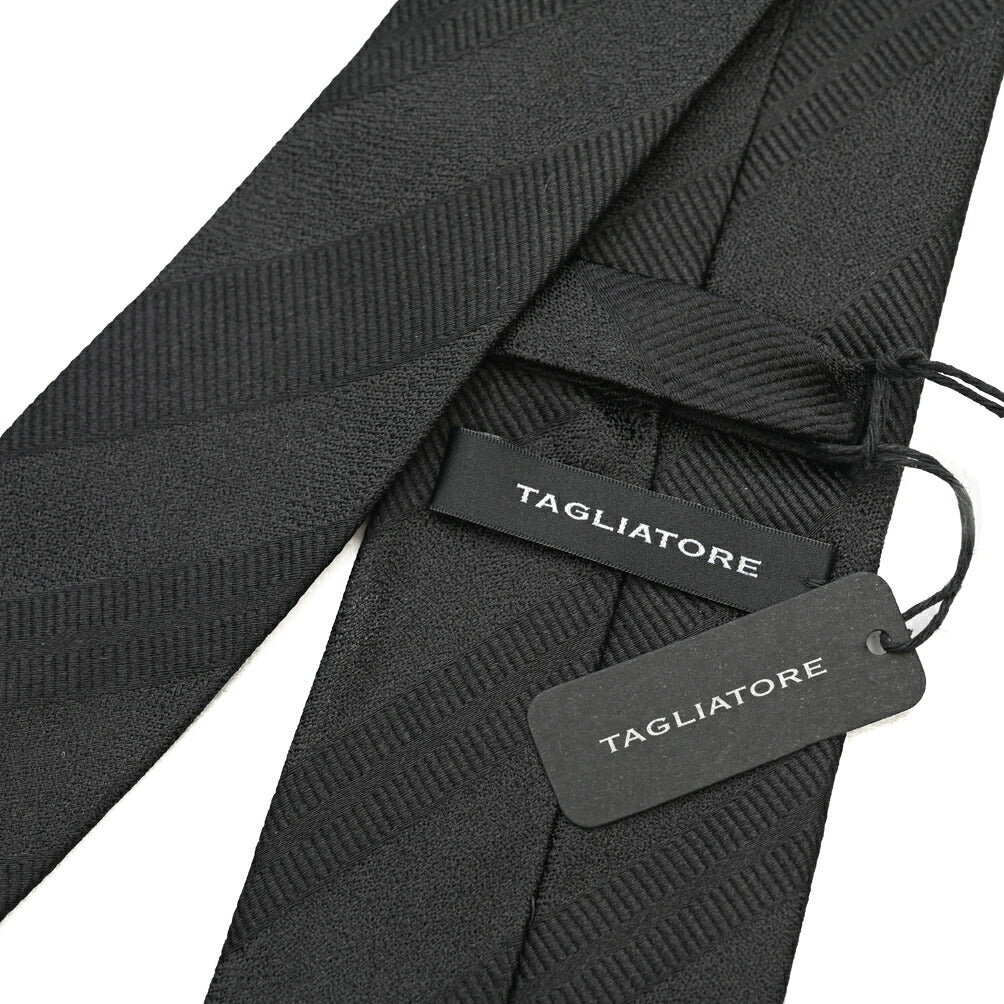 26-27AW TAGLIATORE シルク100% レジメンタルネクタイ