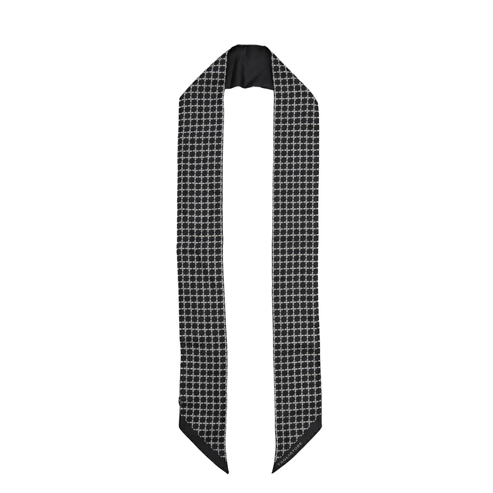 26-27AW TAGLIATORE シルク100% 幾何柄スカーフ