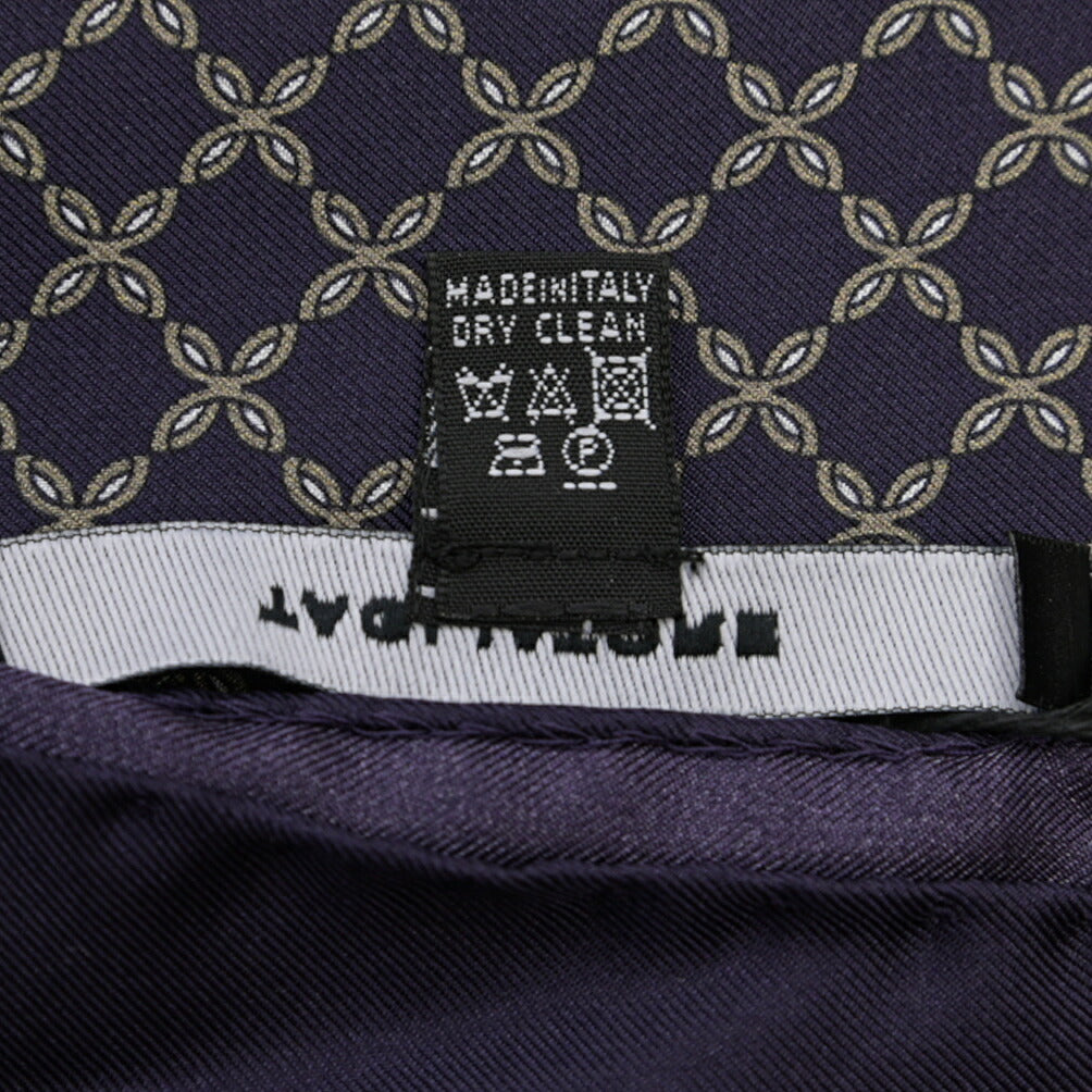 26-27AW TAGLIATORE シルク100% 幾何柄スカーフ