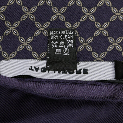 26-27AW TAGLIATORE シルク100% 幾何柄スカーフ