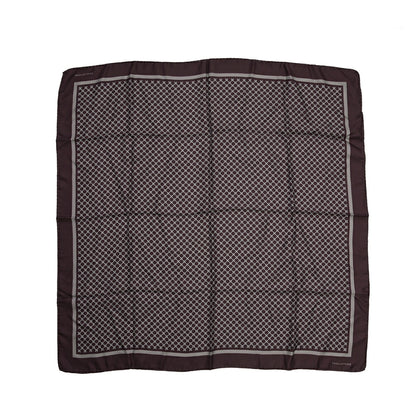 26-27AW TAGLIATORE シルク100% 幾何柄スカーフ