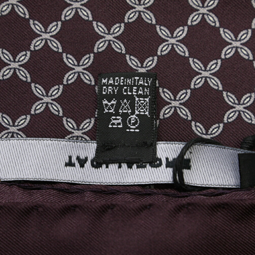 26-27AW TAGLIATORE シルク100% 幾何柄スカーフ