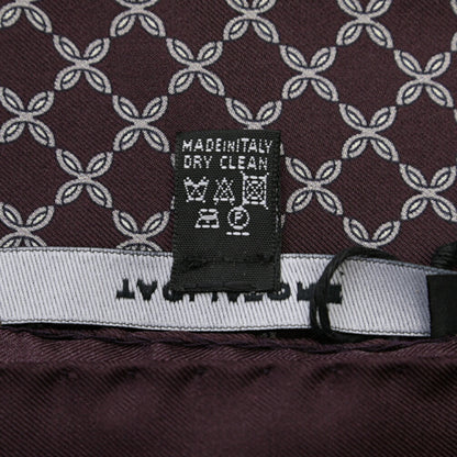26-27AW TAGLIATORE シルク100% 幾何柄スカーフ