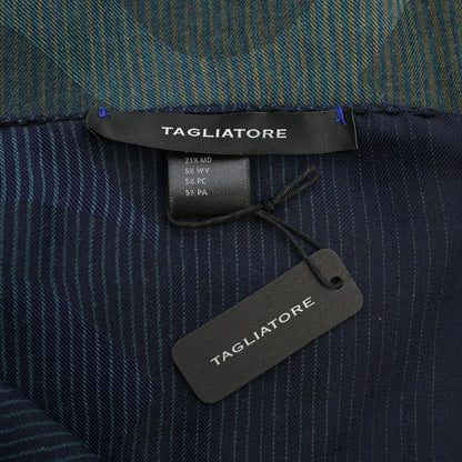26-27AW TAGLIATORE ビスコース混ウール 総柄ストール