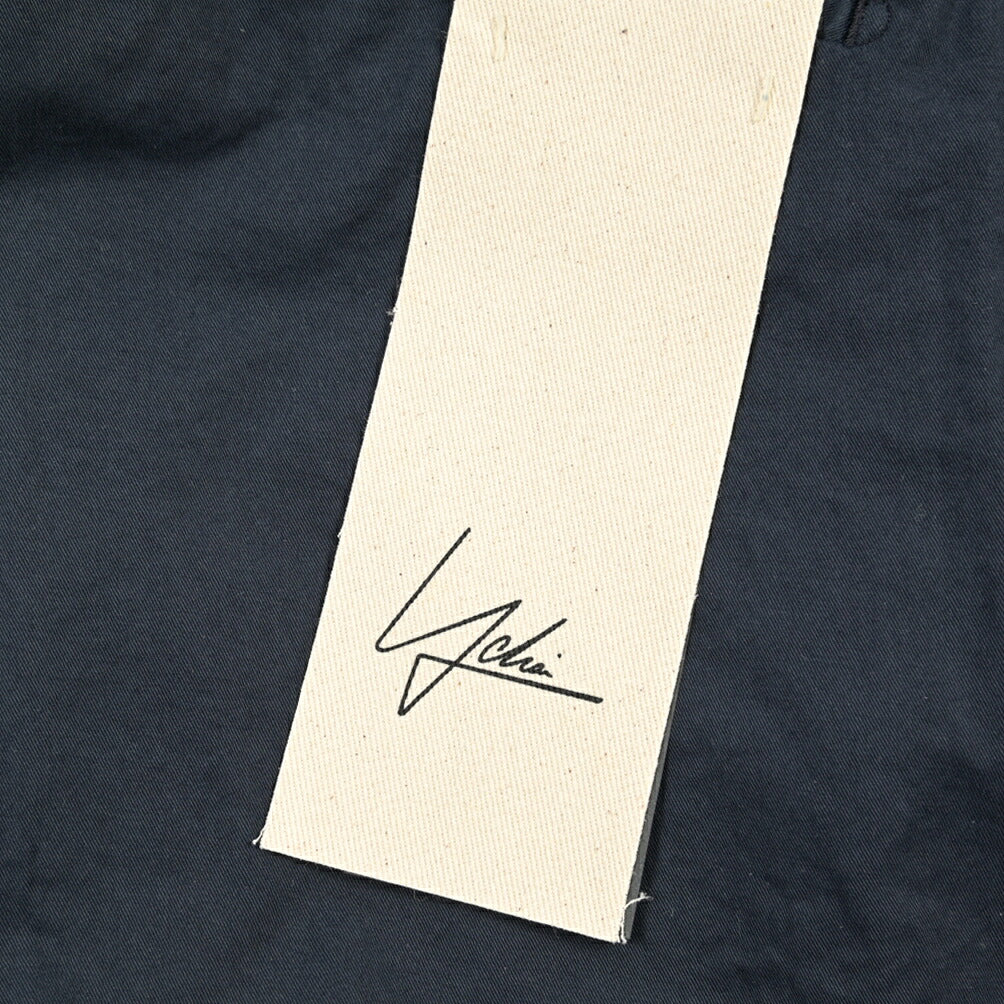 YCHAI “PANATELA” ストレッチコットン ノータックチノパンツ / SKINNY FIT
