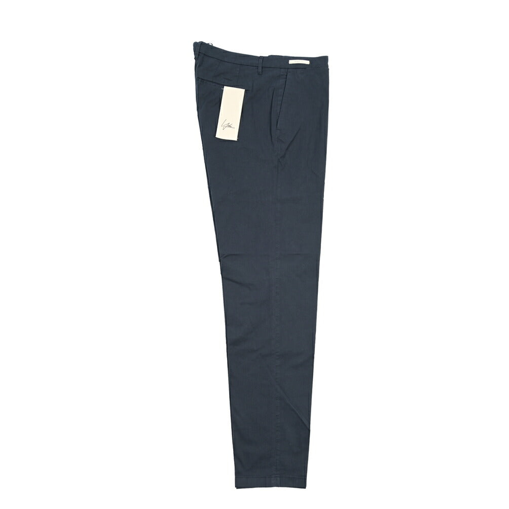 YCHAI “PANATELA” ストレッチコットン ノータックチノパンツ / SKINNY FIT