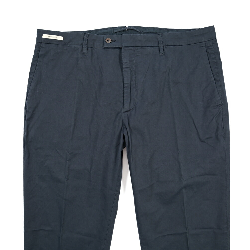 YCHAI “PANATELA” ストレッチコットン ノータックチノパンツ / SKINNY FIT