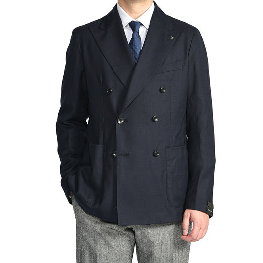 26-27AW TAGLIATORE “MONTECARLO” SUPER 110's ストレッチウール 6Bダブルテーラードジャケット