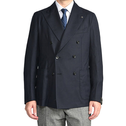26-27AW TAGLIATORE “MONTECARLO” SUPER 110's ストレッチウール 6Bダブルテーラードジャケット