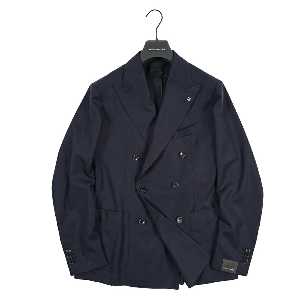 26-27AW TAGLIATORE “MONTECARLO” SUPER 110's ストレッチウール 6Bダブルテーラードジャケット