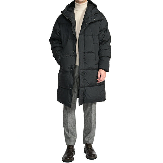 26-27AW HERNO POLAR-TECH 撥水ナイロン フード付きダウンコート