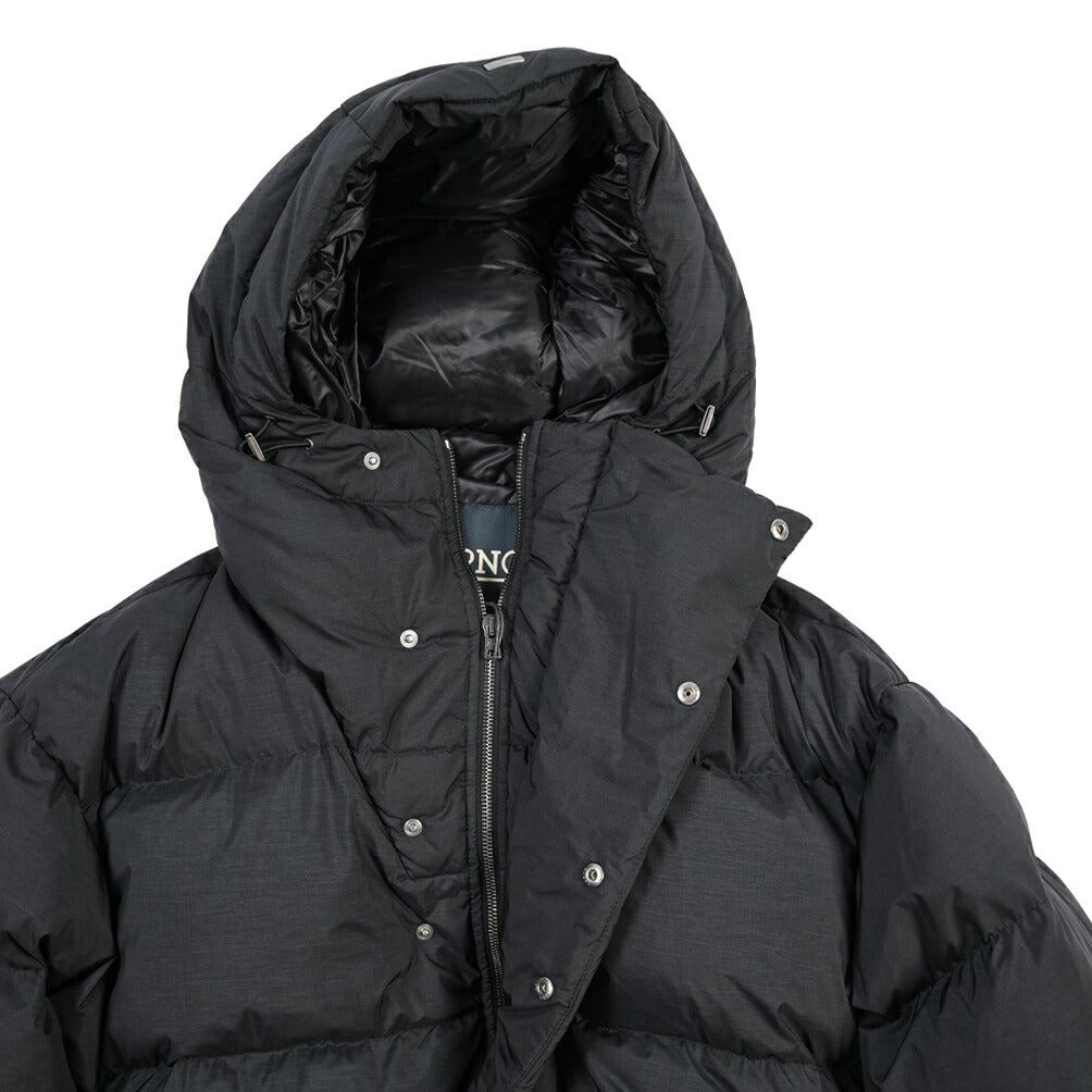 26-27AW HERNO POLAR-TECH 撥水ナイロン フード付きダウンコート