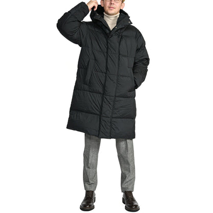 26-27AW HERNO POLAR-TECH 撥水ナイロン フード付きダウンコート