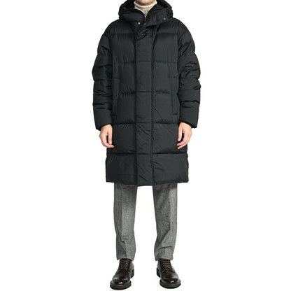 26-27AW HERNO POLAR-TECH 撥水ナイロン フード付きダウンコート