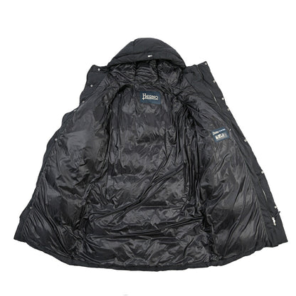 26-27AW HERNO POLAR-TECH 撥水ナイロン フード付きダウンコート