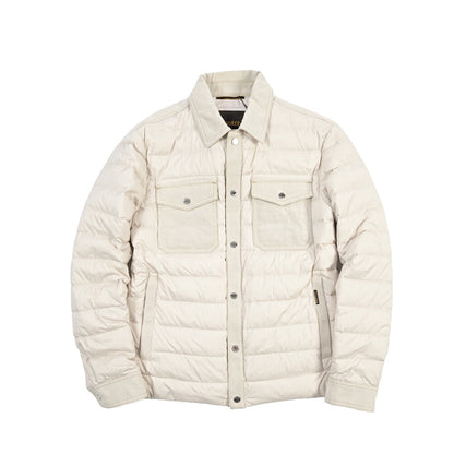 MOORER “MONTINI-25X” ナイロン切替 ダウンブルゾン