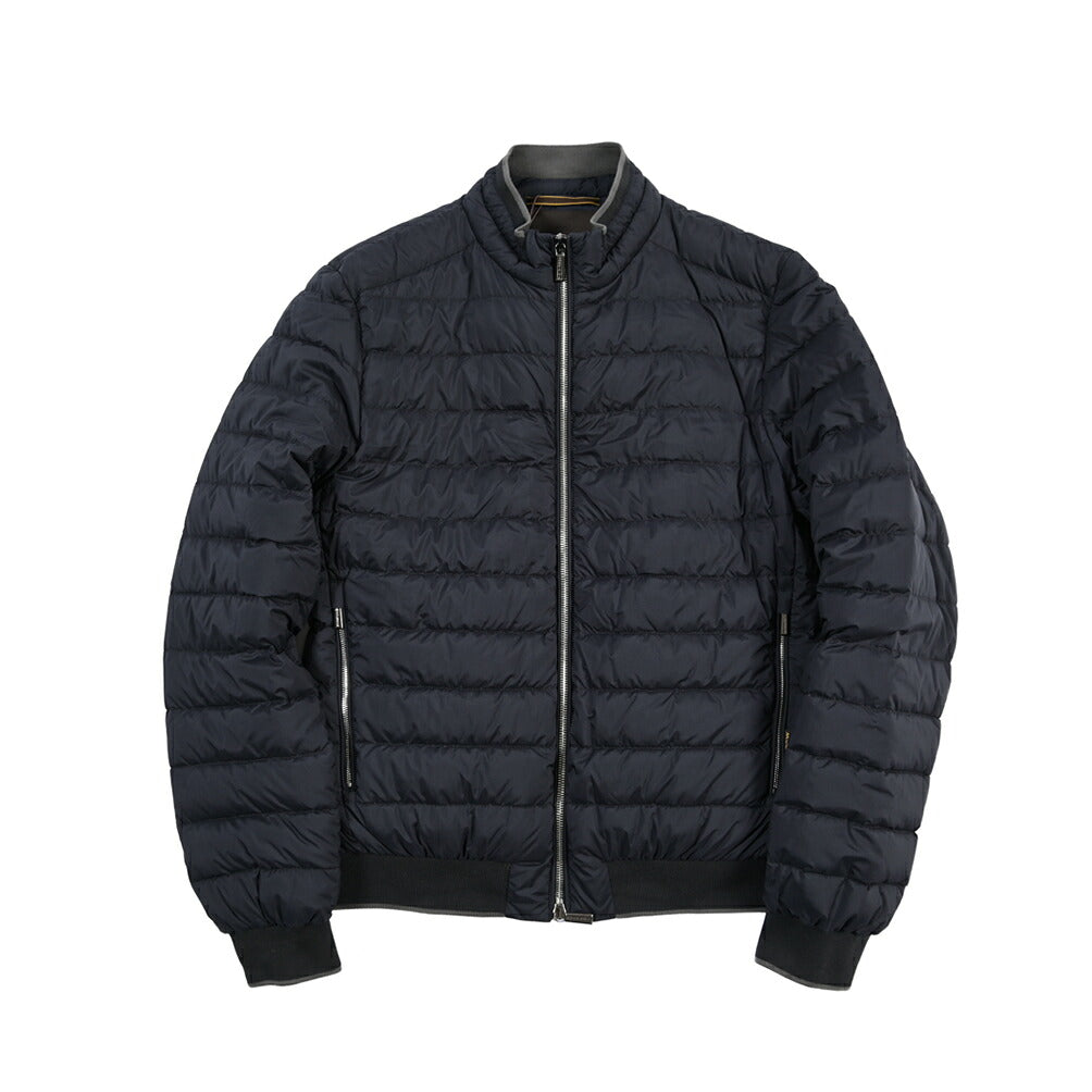 MOORER “STRAUSS-S3” 高機能ストレッチナイロン スタンドカラーダウンブルゾン / ACQUA RESISTANT(撥水)