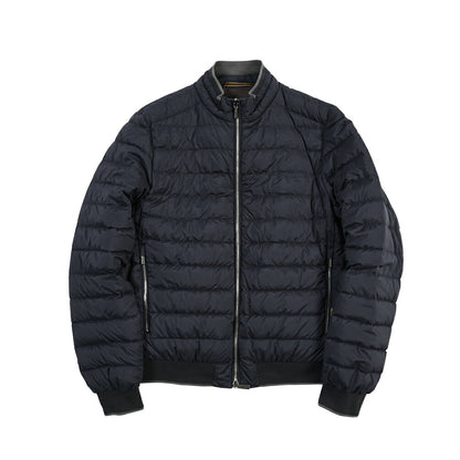MOORER “STRAUSS-S3” 高機能ストレッチナイロン スタンドカラーダウンブルゾン / ACQUA RESISTANT(撥水)