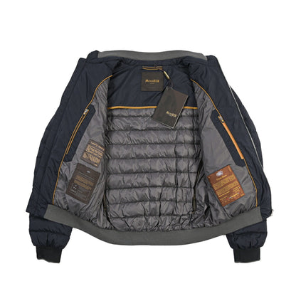 MOORER “STRAUSS-S3” 高機能ストレッチナイロン スタンドカラーダウンブルゾン / ACQUA RESISTANT(撥水)