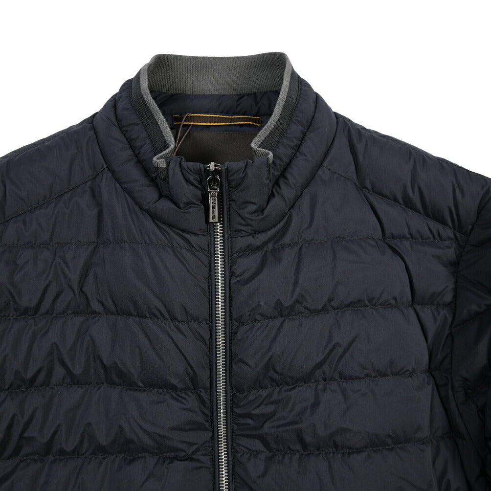 MOORER “STRAUSS-S3” 高機能ストレッチナイロン スタンドカラーダウンブルゾン / ACQUA RESISTANT(撥水)
