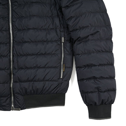 MOORER “STRAUSS-S3” 高機能ストレッチナイロン スタンドカラーダウンブルゾン / ACQUA RESISTANT(撥水)