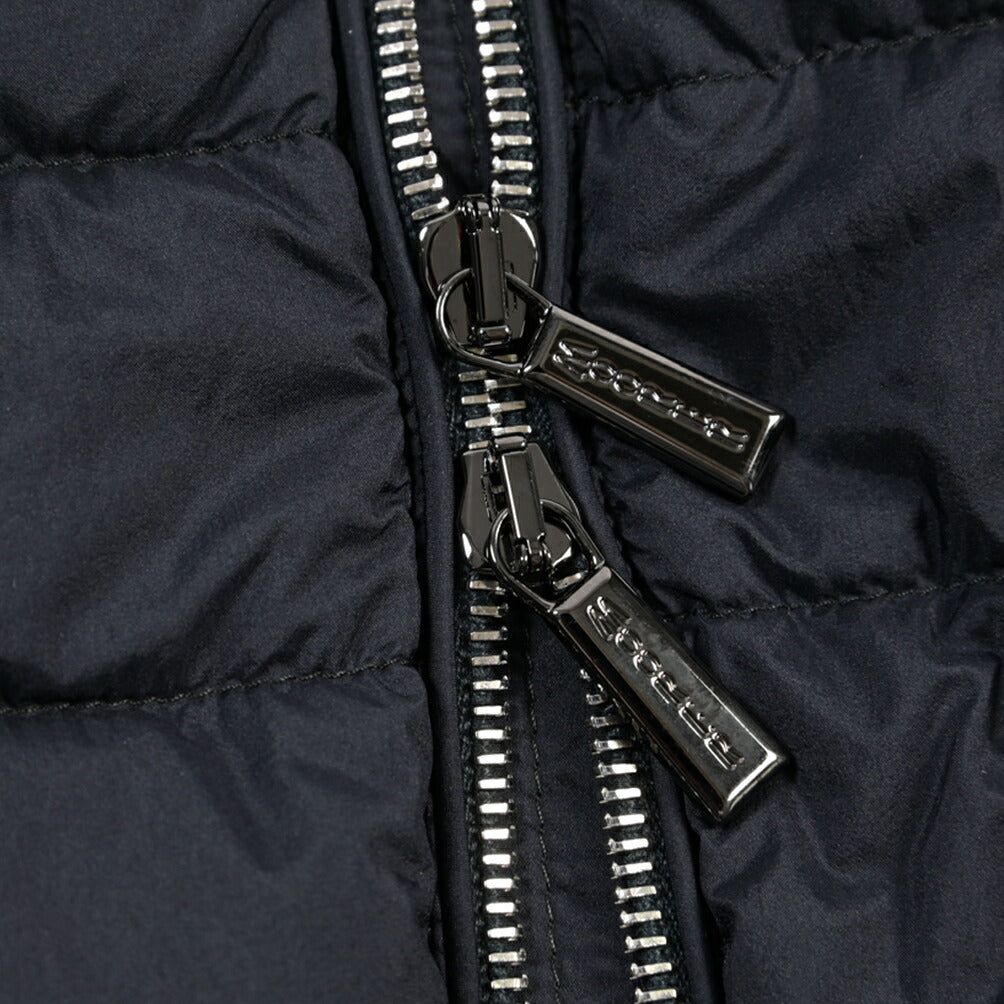 MOORER “STRAUSS-S3” 高機能ストレッチナイロン スタンドカラーダウンブルゾン / ACQUA RESISTANT(撥水)