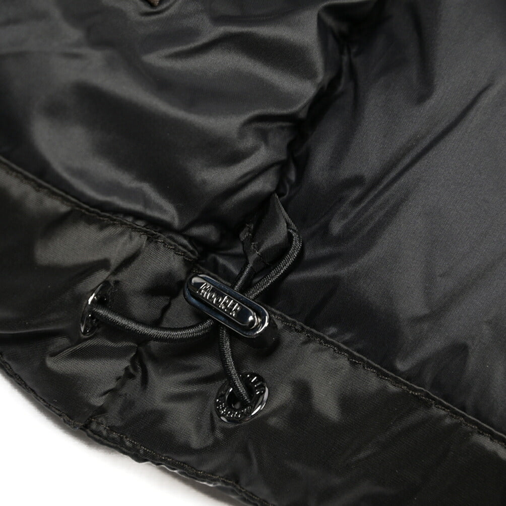 MOORER “BRETT-SH” ナイロン100% フード付きダウンジャケット / ACQUA RESISTANT(撥水)