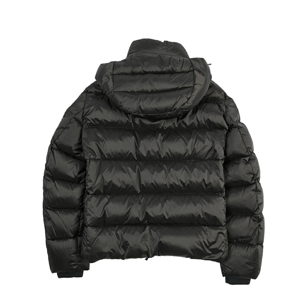 MOORER “BRETT-SH” ナイロン100% フード付きダウンジャケット / ACQUA RESISTANT(撥水)