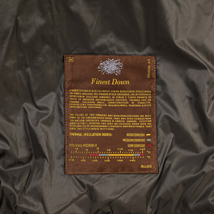 MOORER “MONDOR-104S” 異素材コンビ ダウンジャケット / JAPANESE FABRIC