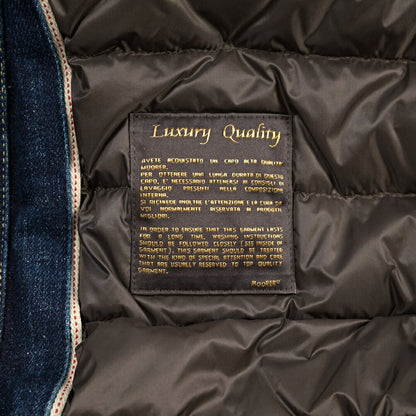 MOORER “TABURNO-104” 取り外し可能ファー付き デニムダウンジャケット / JAPANESE FABRIC