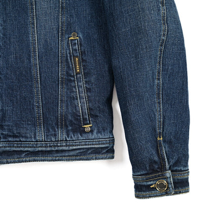 MOORER “TABURNO-104” 取り外し可能ファー付き デニムダウンジャケット / JAPANESE FABRIC