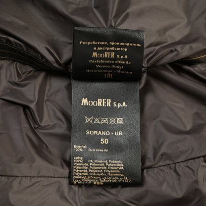 MOORER “SORANO-UR” シープレザー100% スエードレザーブルゾン